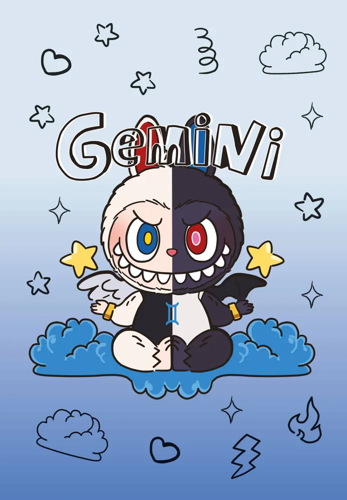 The Monsters. Astoģiskais blociņš Dvīņi