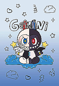 Monstrai. Astrologinis užrašų bloknotas Dvyniai