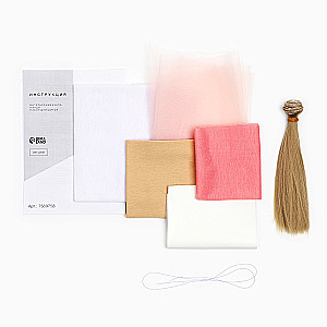 Zestaw do szycia. Lalka dekoracyjna - Kandy, 20 cm