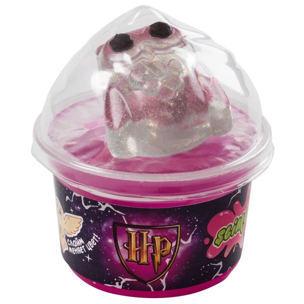 Slime. Set with Toy, Pink