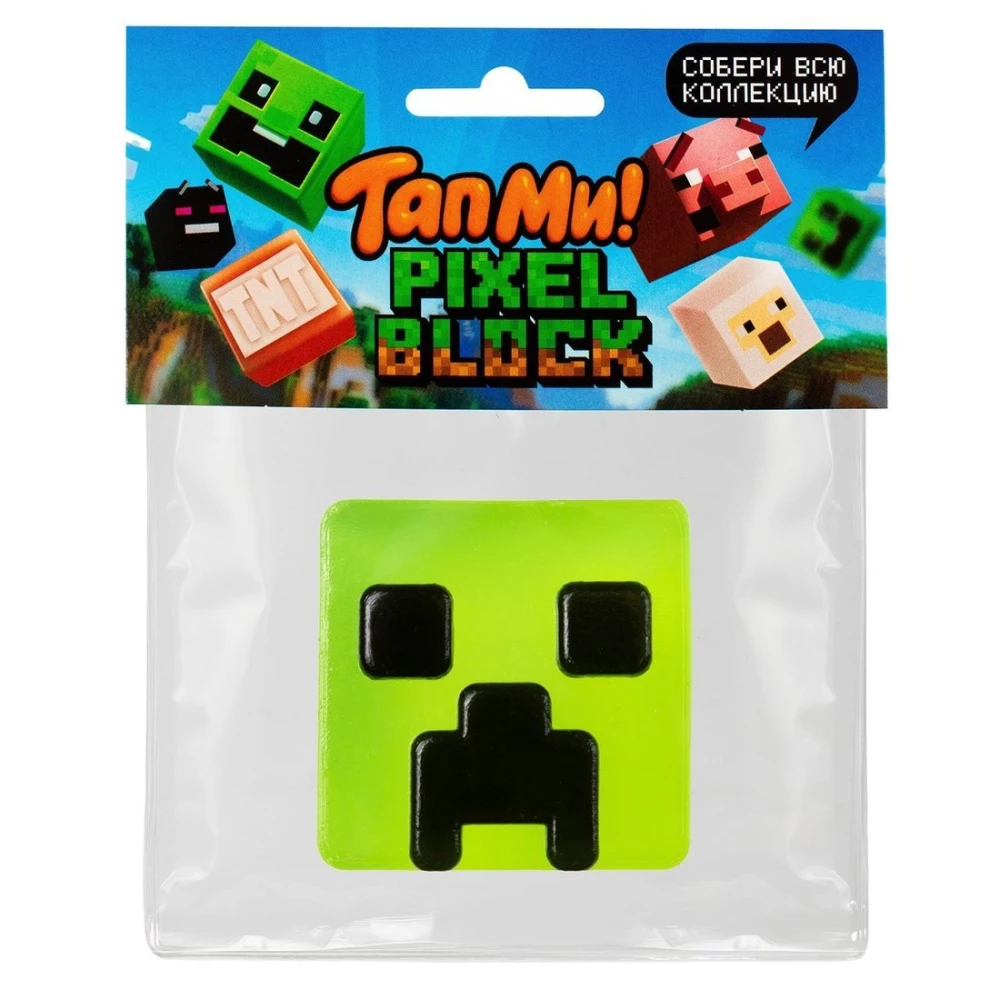 Stress-relief toy - Squish. TapMi Cubes, green