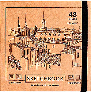 Sketchbook - Szkicownik miasta, 48 stron