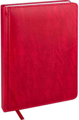 Ежедневник A5 - Everyday Chronicles — Red, недатированный, 160 листов, красный