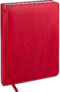 Kalendarz A5 - Codzienne Kroniki — Czerwony, niezaplanowany, 160 stron, czerwony