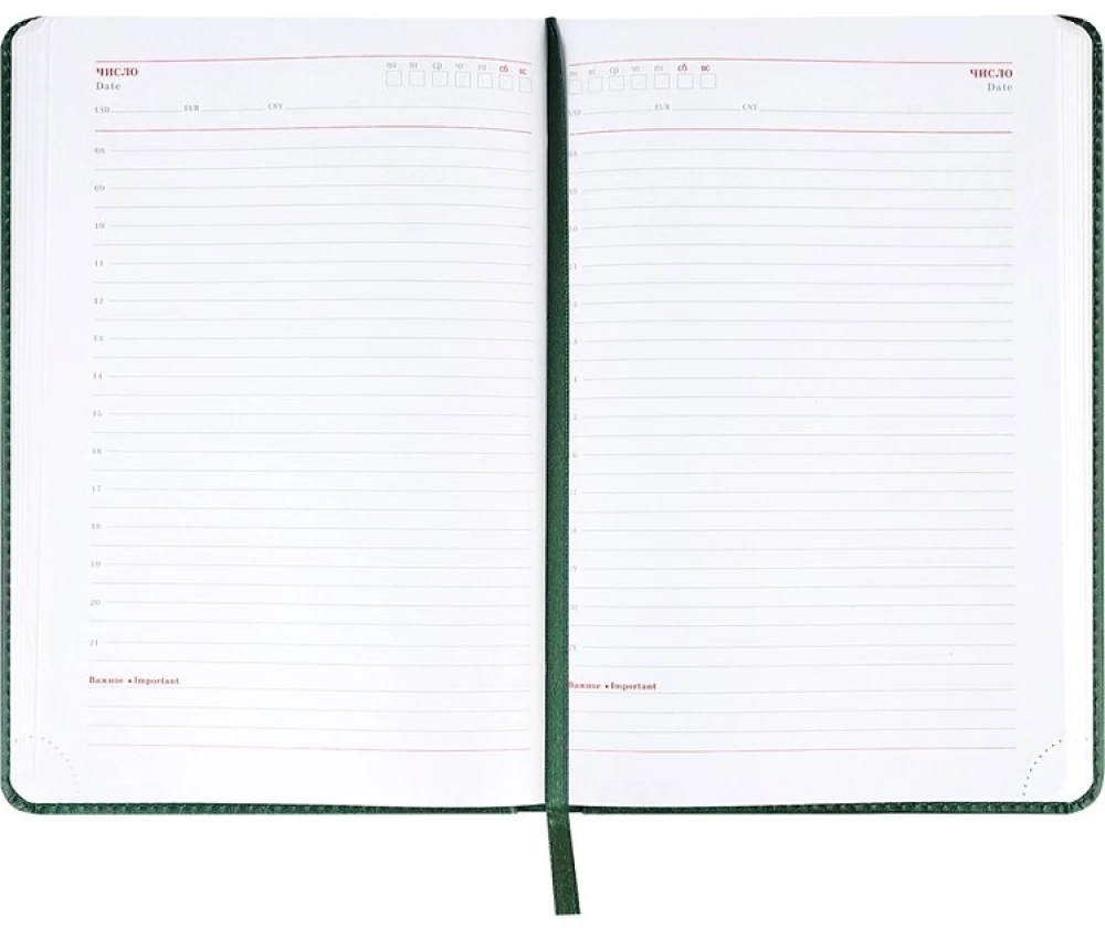 Notes A5 Everyday Chronicles — Emerald, niezdatowany, 160 stron, zielony