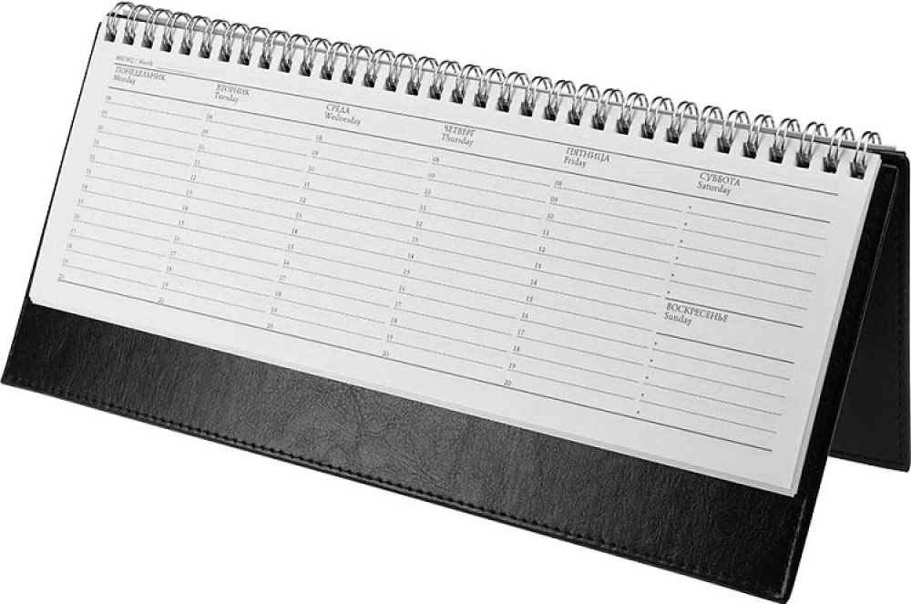 Планинг недатированный - Everyday Chronicles — Black, 56 листов