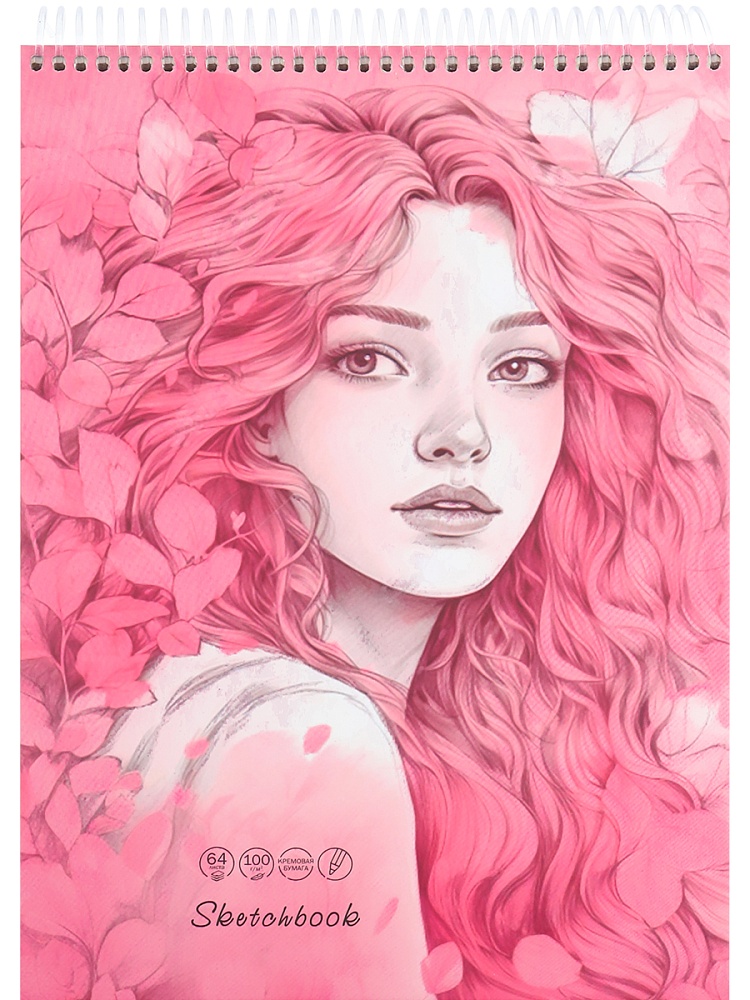 Skaitsiraamat A4 - Roosilised unistused, 64 lehte