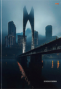Записная книжка A4 - Небоскрёбы в тумане, 80 листов