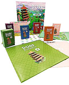 Gra planszowa - Dorfromantik. Wiejska idyllia. Sakura