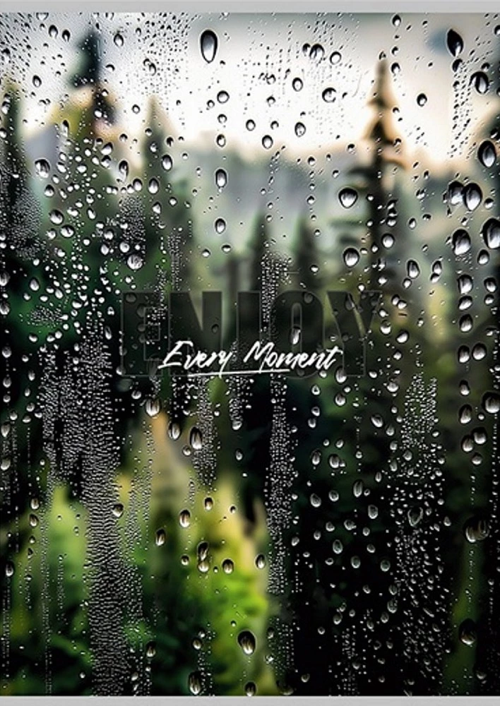 A4 piezīmju grāmata - Daba makro formātā – 3, kvadrātiņš, 96 lapas