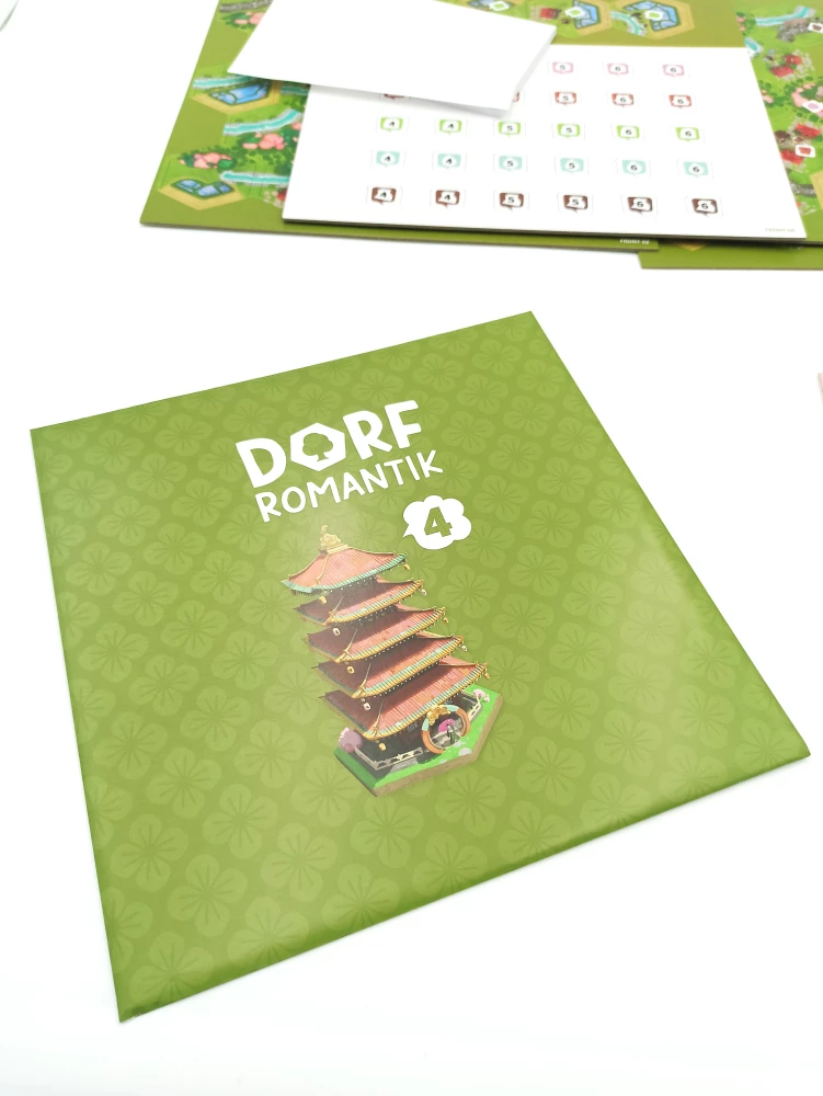 Gra planszowa - Dorfromantik. Wiejska idyllia. Sakura