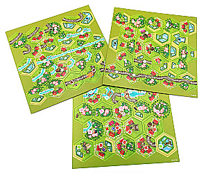 Gra planszowa - Dorfromantik. Wiejska idyllia. Sakura