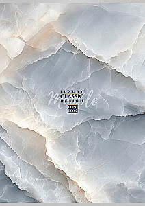 Notebook A4 - Soft Marble – 1, 96 sheets, grid