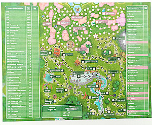 Gra planszowa - Dorfromantik. Wiejska idyllia. Sakura