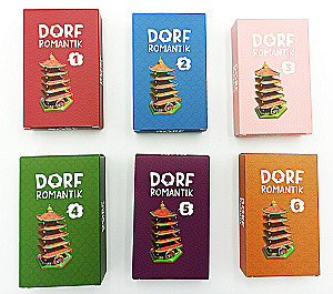 Gra planszowa - Dorfromantik. Wiejska idyllia. Sakura