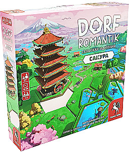 Gra planszowa - Dorfromantik. Wiejska idyllia. Sakura