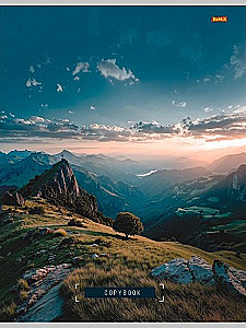 Тетрадь A4 - Красивая природа – 2, 96 листов, клетка