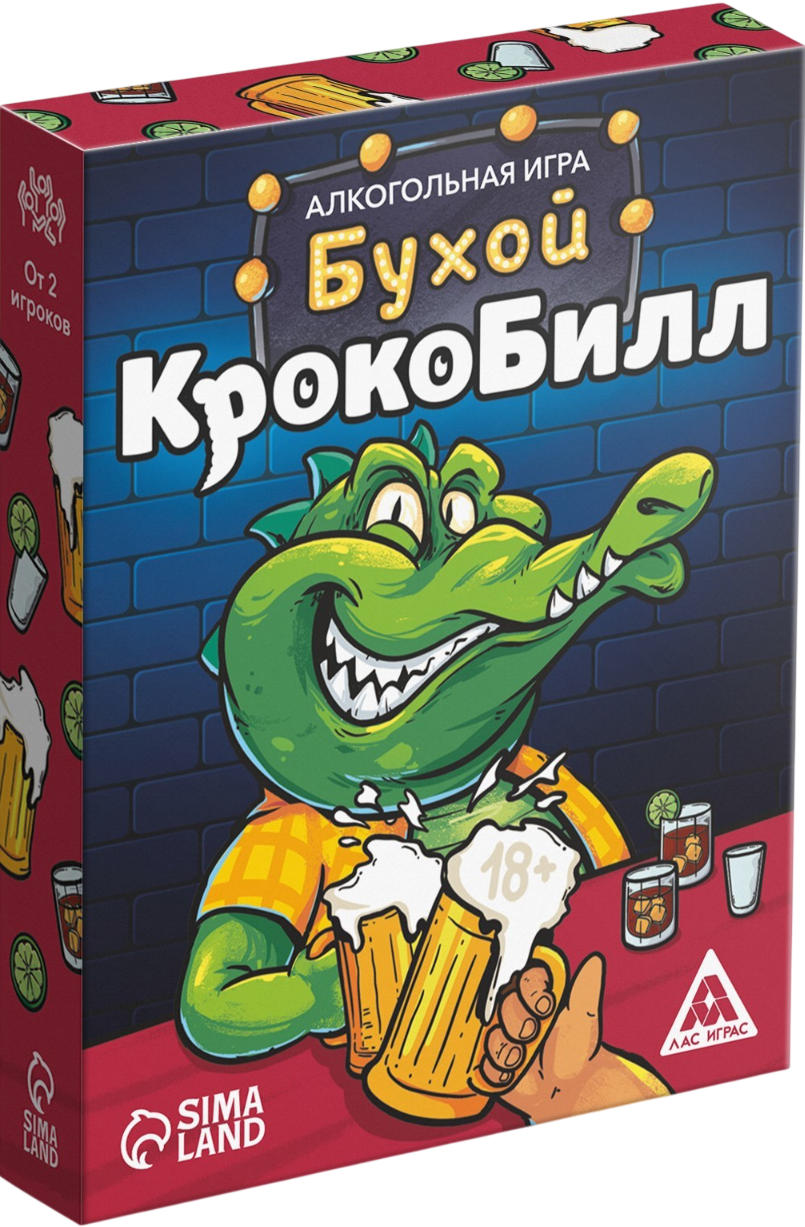 Drunk CrocoBill Board Game