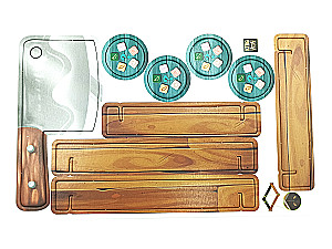 Gra planszowa - Krojone kostki