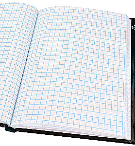 Записная книжка A6 - Листья – 1, 64 листа