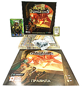 Gra planszowa - Papierowe lochy