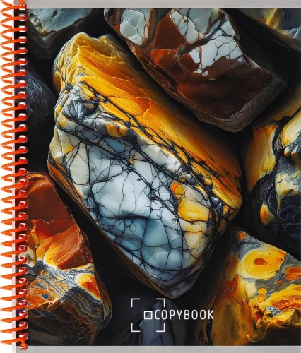 Тетрадь A5 - Природа в макро, 96 листов, клетка, в ассортименте