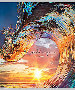 Notatnik A5 - Urok natury – 1, 96 kartek, linia, w asortymencie