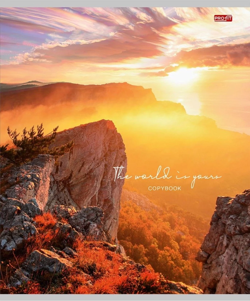 Notatnik A5 - Urok natury – 1, 96 kartek, linia, w asortymencie