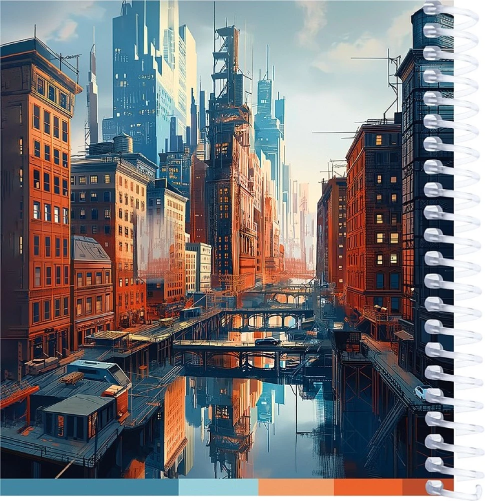 Записная книжка А6 - Совершенствуйся, 80 листов