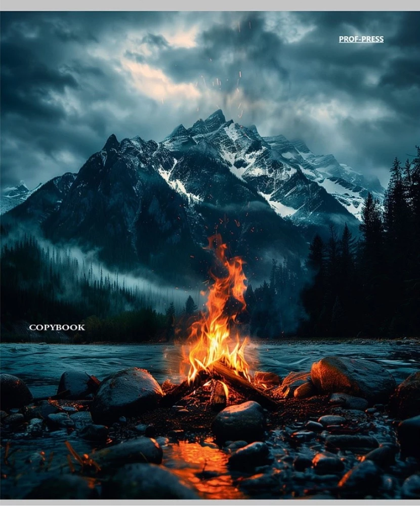 Notatnik A5 -Miks, 96 stron, kratka, w asortymencie