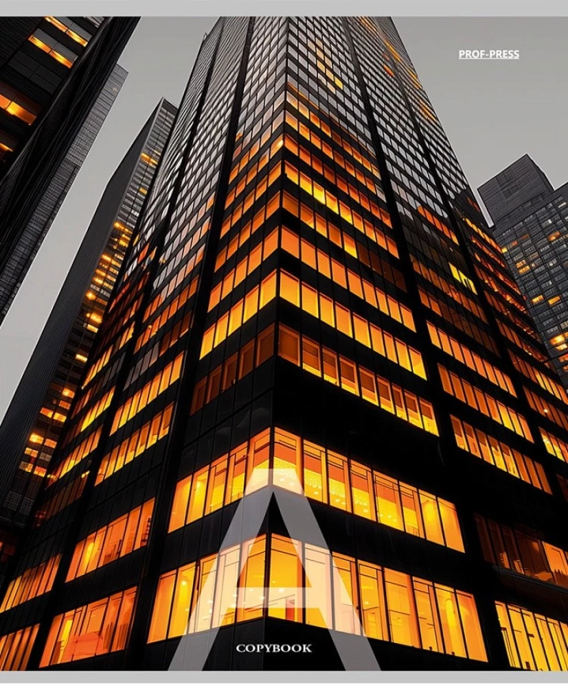 Notatnik A5 -Miks, 96 stron, kratka, w asortymencie