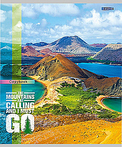 Notatnik A5 - Zachwycające widoki – 1, 96 kartki, linia, w asortymencie