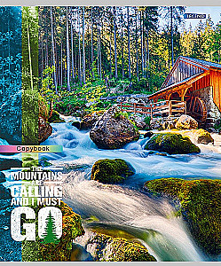 Notatnik A5 - Zachwycające widoki – 1, 96 kartki, linia, w asortymencie