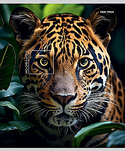 Notatnik A5 - Widok dzikich kotów, 48 kartek, linia, w asortymencie