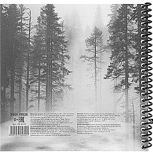 Записная книжка - Лес в тумане, 48 листов