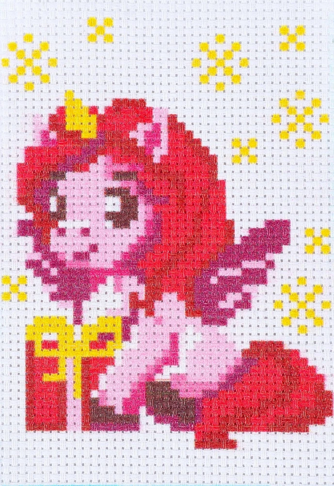 Cross Stitch - Unicorn with a Gift