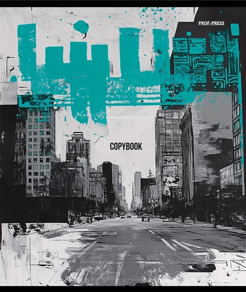 Zeszyt A5 - Temat graffiti, 96 kartek, kratka, w asortymencie