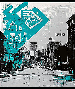 Zeszyt A5 - Temat graffiti, 96 kartek, kratka, w asortymencie