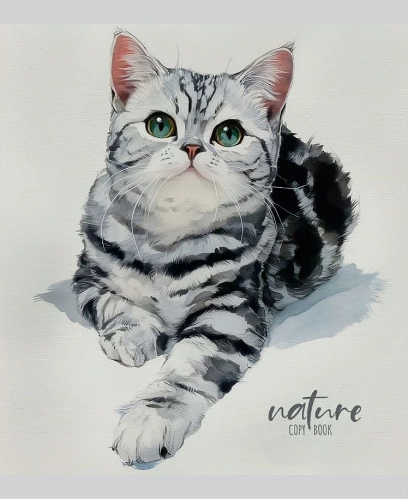 Notes A5 - Piękne koty – 1, 48 kartek, linie, w asortymencie