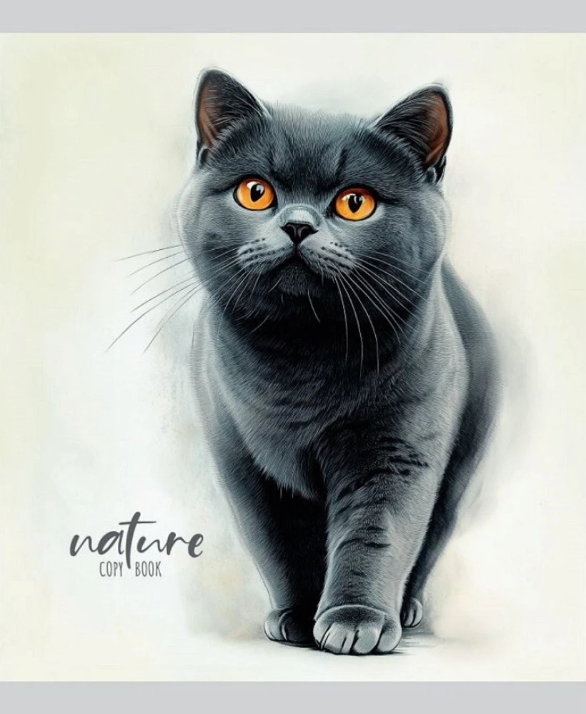 Notes A5 - Piękne koty – 1, 48 kartek, linie, w asortymencie