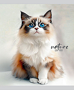 Notes A5 - Piękne koty – 1, 48 kartek, linie, w asortymencie