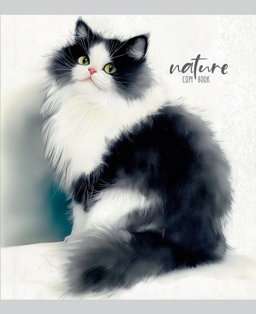 Notes A5 - Piękne koty – 1, 48 kartek, linie, w asortymencie