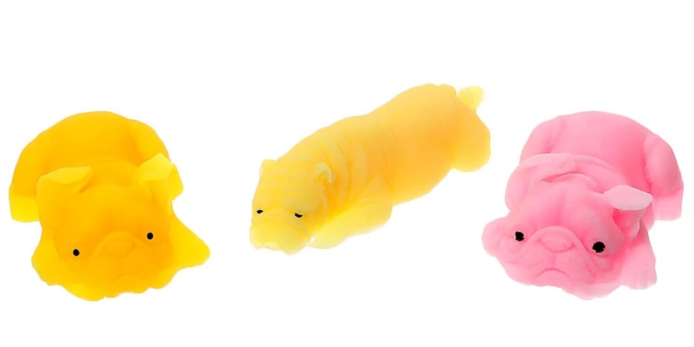 Stress Relief Toy - Squishy Dog, Assorted