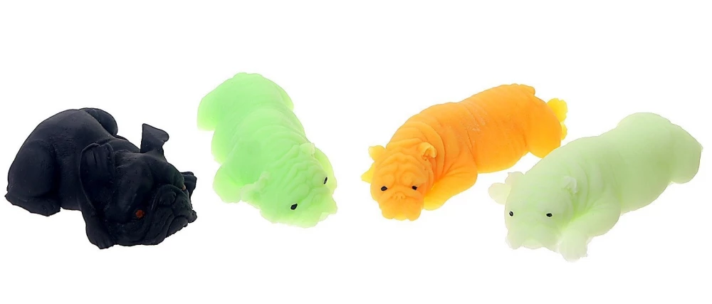 Stress Relief Toy - Squishy Dog, Assorted