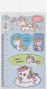 Набор бумажных закладок с клеевым краем - Сладких снов, в ассортименте