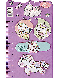 Набор бумажных закладок с клеевым краем - Сладких снов, в ассортименте