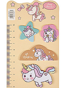 Набор бумажных закладок с клеевым краем - Сладких снов, в ассортименте