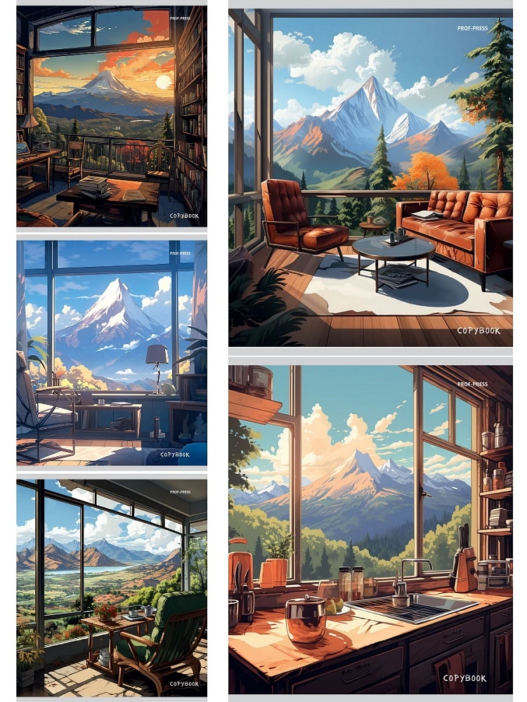 Notatnik A5 - Niewiarygodny świat, 48 kartek, linia, w asortymencie