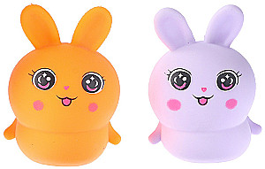 Stress Relief Toy - Squeeze Toy. Take Bunny in Your Hands, Assorted