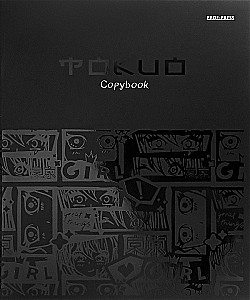 Тетрадь A5 - Аниме стайл, 48 листов, клетка,  в ассортименте